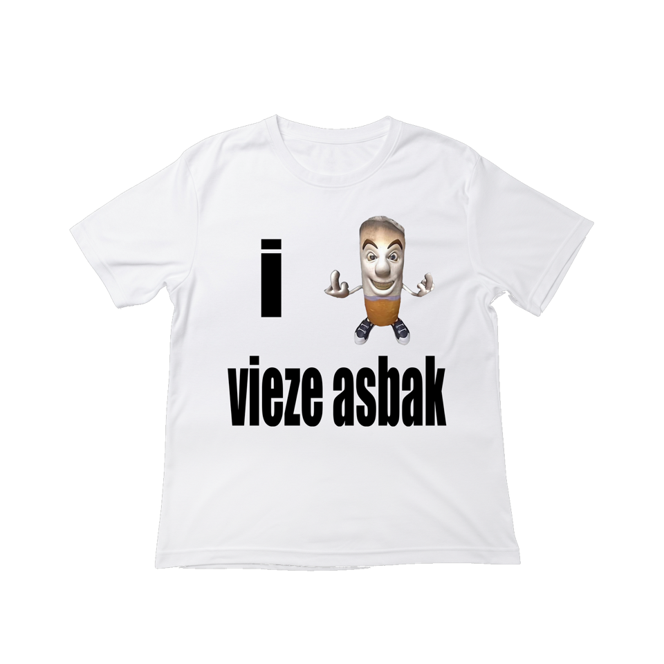 I VIEZE ASBAK TEE White
